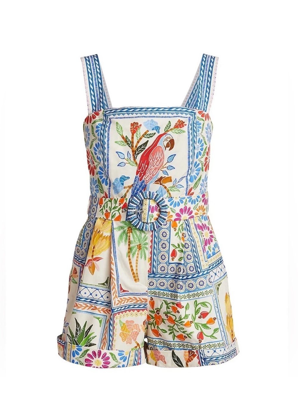 Farm Rio tropical tiles romper